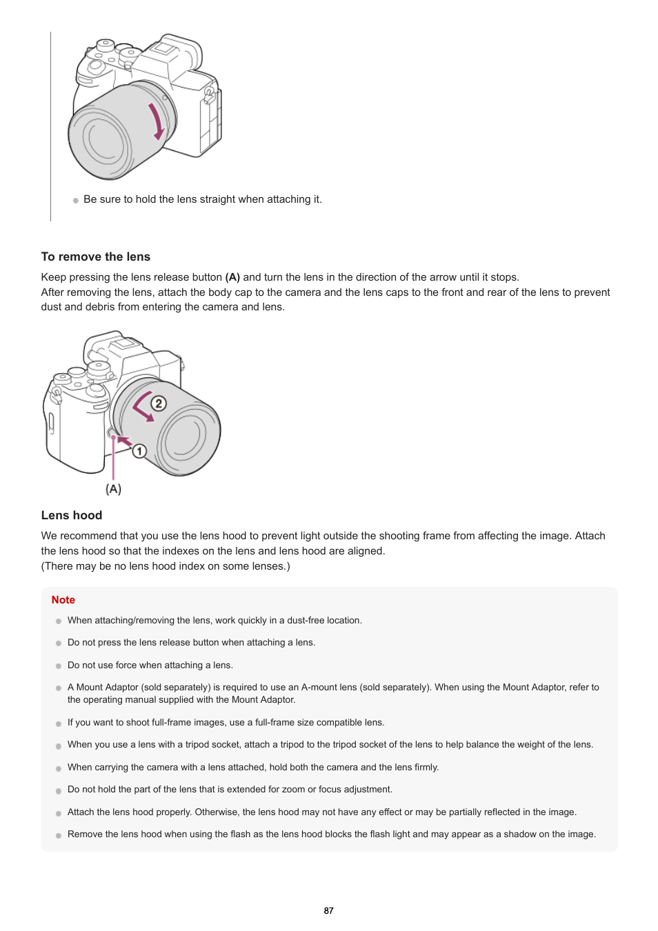 Sony PCM-A10 High-Resolution Audio Recorder User Manual | Page 87 / 535