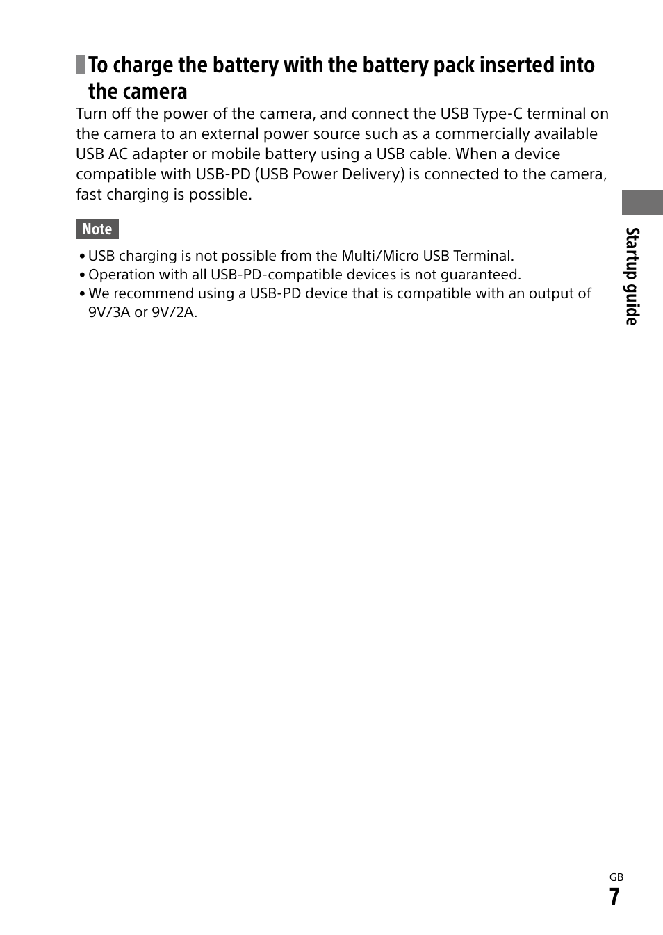 Sony ECM-674 Shotgun Microphone User Manual | Page 7 / 96