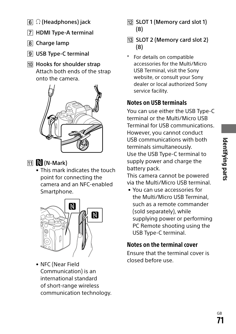 Sony ECM-674 Shotgun Microphone User Manual | Page 71 / 96