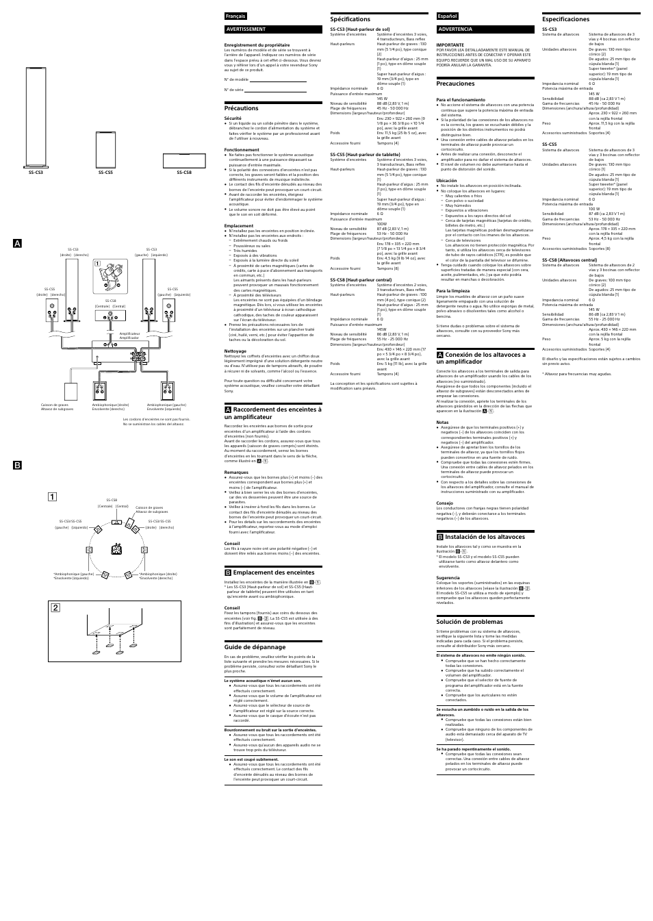 Sony ECM-673 Short Shotgun Microphone User Manual | Page 2 / 2