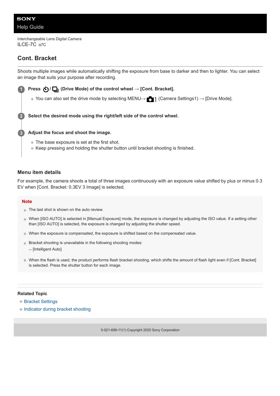 Cont. bracket | Sony UWP-D27 2-Person Camera-Mount Wireless Omni Lavalier Microphone System (UC90: 941 to 960 MHz) User Manual | Page 132 / 661
