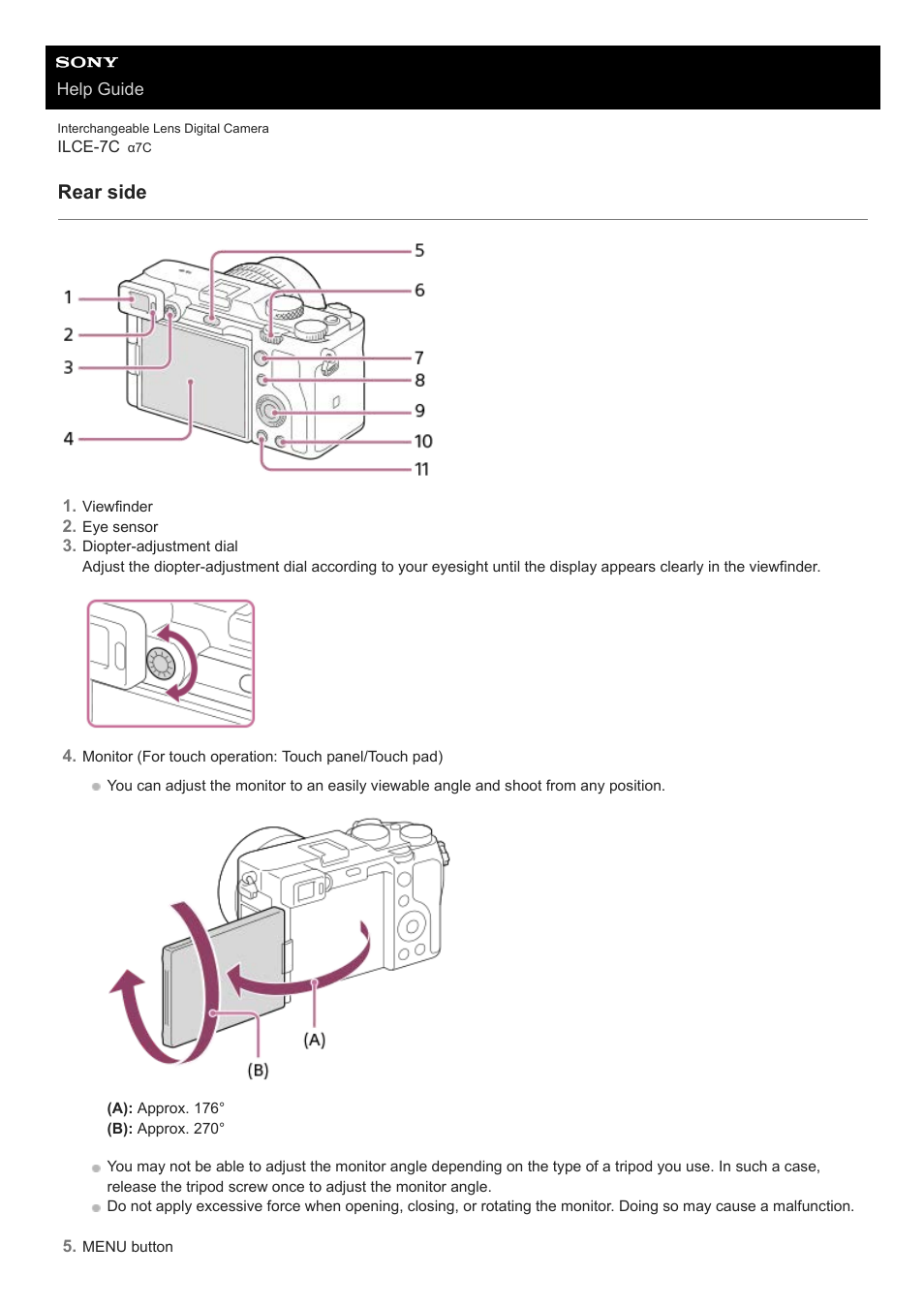Rear side | Sony UWP-D27 2-Person Camera-Mount Wireless Omni Lavalier Microphone System (UC90: 941 to 960 MHz) User Manual | Page 25 / 661