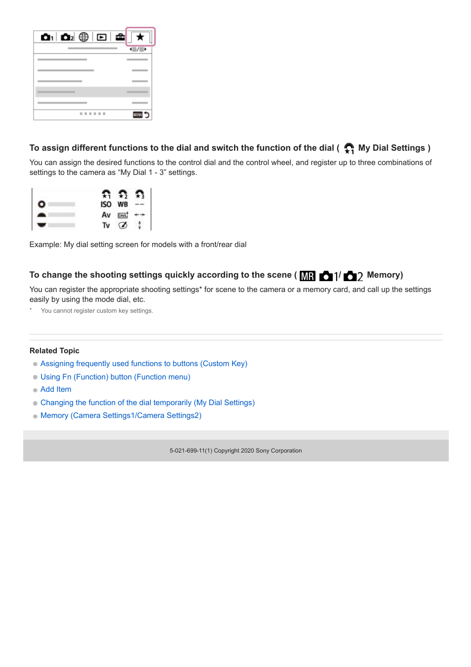 Sony UWP-D27 2-Person Camera-Mount Wireless Omni Lavalier Microphone System (UC90: 941 to 960 MHz) User Manual | Page 288 / 661