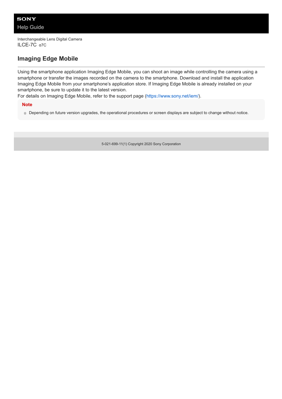 Imaging edge mobile | Sony UWP-D27 2-Person Camera-Mount Wireless Omni Lavalier Microphone System (UC90: 941 to 960 MHz) User Manual | Page 344 / 661