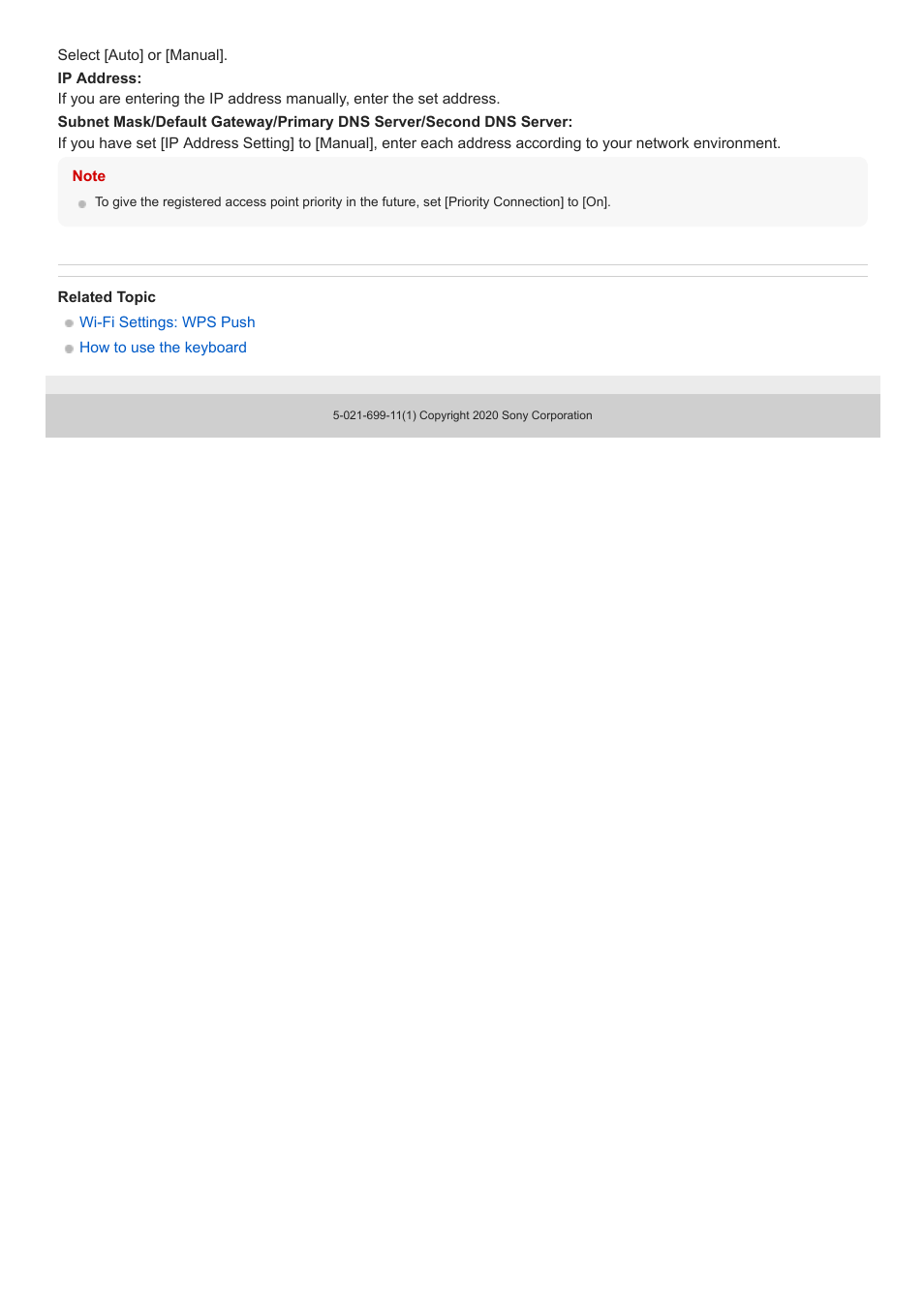 Sony UWP-D27 2-Person Camera-Mount Wireless Omni Lavalier Microphone System (UC90: 941 to 960 MHz) User Manual | Page 369 / 661