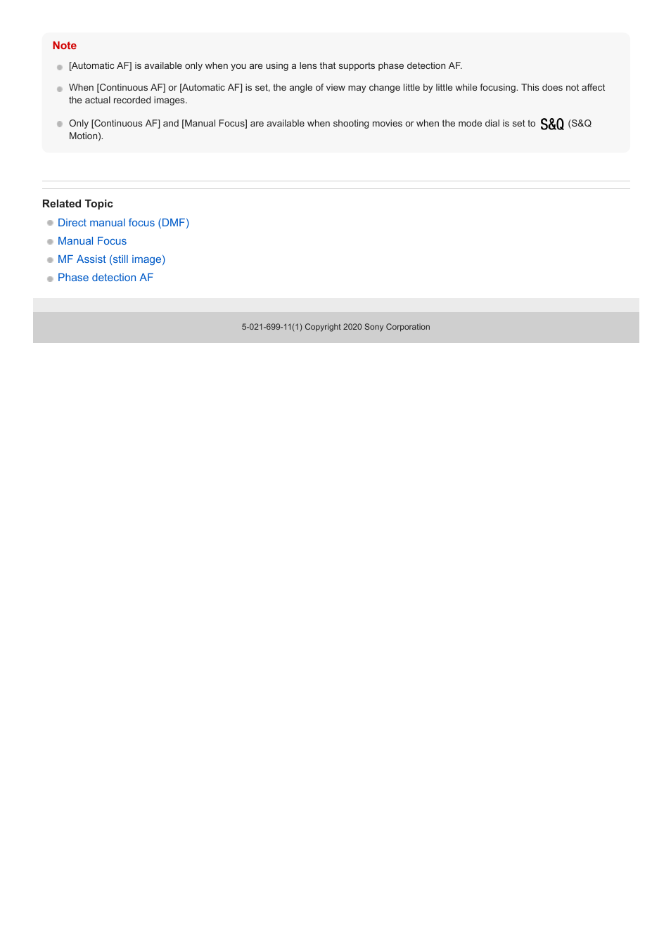 Sony UWP-D27 2-Person Camera-Mount Wireless Omni Lavalier Microphone System (UC90: 941 to 960 MHz) User Manual | Page 408 / 661