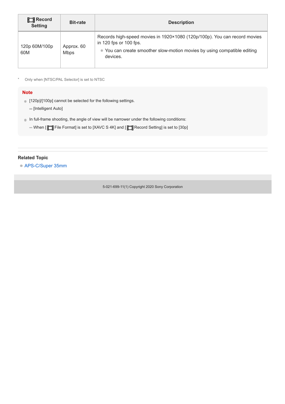 Sony UWP-D27 2-Person Camera-Mount Wireless Omni Lavalier Microphone System (UC90: 941 to 960 MHz) User Manual | Page 484 / 661