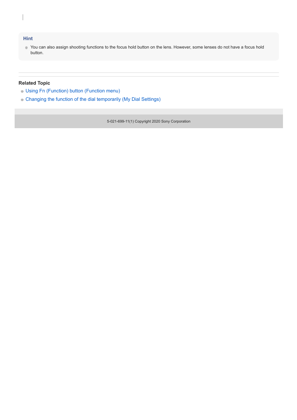 Sony UWP-D27 2-Person Camera-Mount Wireless Omni Lavalier Microphone System (UC90: 941 to 960 MHz) User Manual | Page 520 / 661