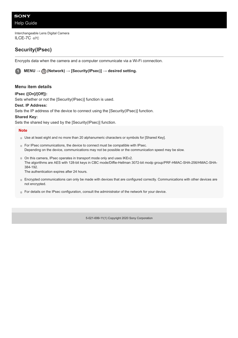 Security(ipsec) | Sony UWP-D27 2-Person Camera-Mount Wireless Omni Lavalier Microphone System (UC90: 941 to 960 MHz) User Manual | Page 559 / 661
