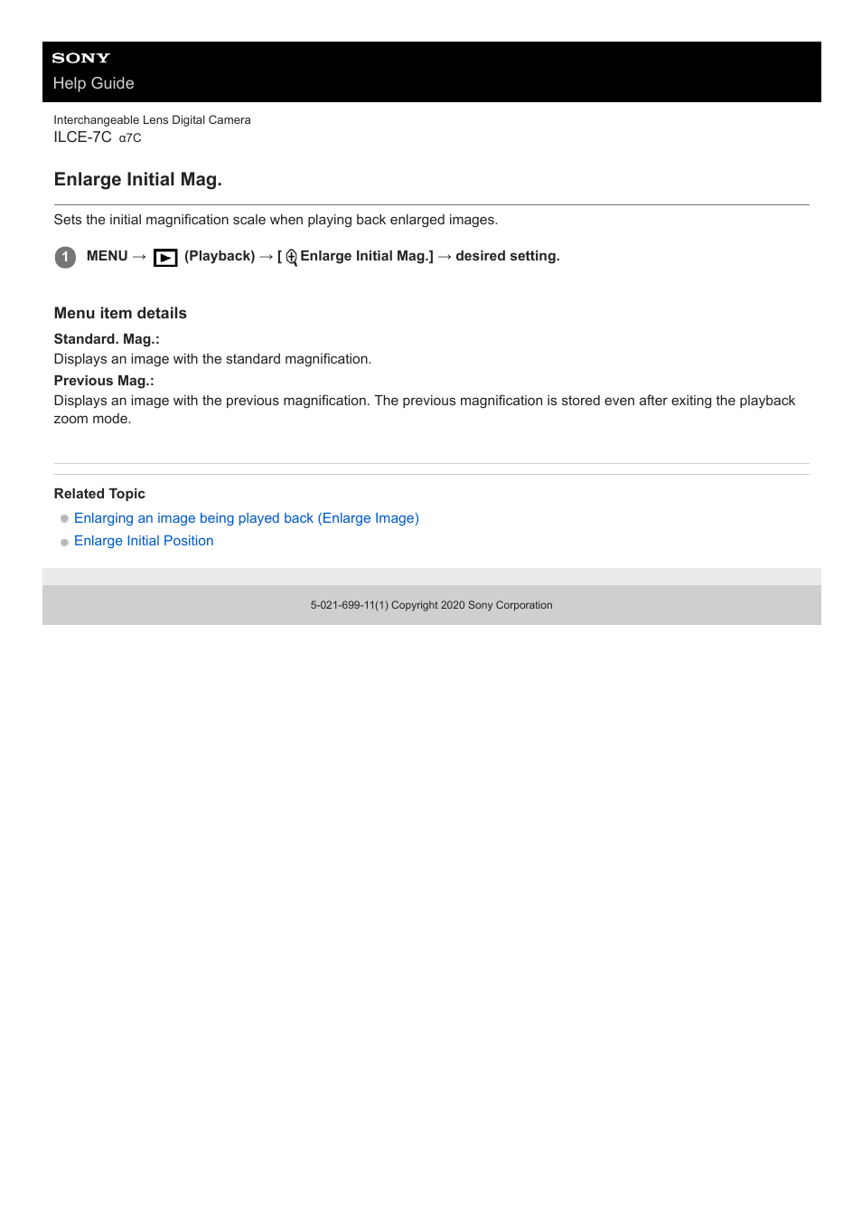 Enlarge initial mag | Sony UWP-D27 2-Person Camera-Mount Wireless Omni Lavalier Microphone System (UC90: 941 to 960 MHz) User Manual | Page 569 / 661
