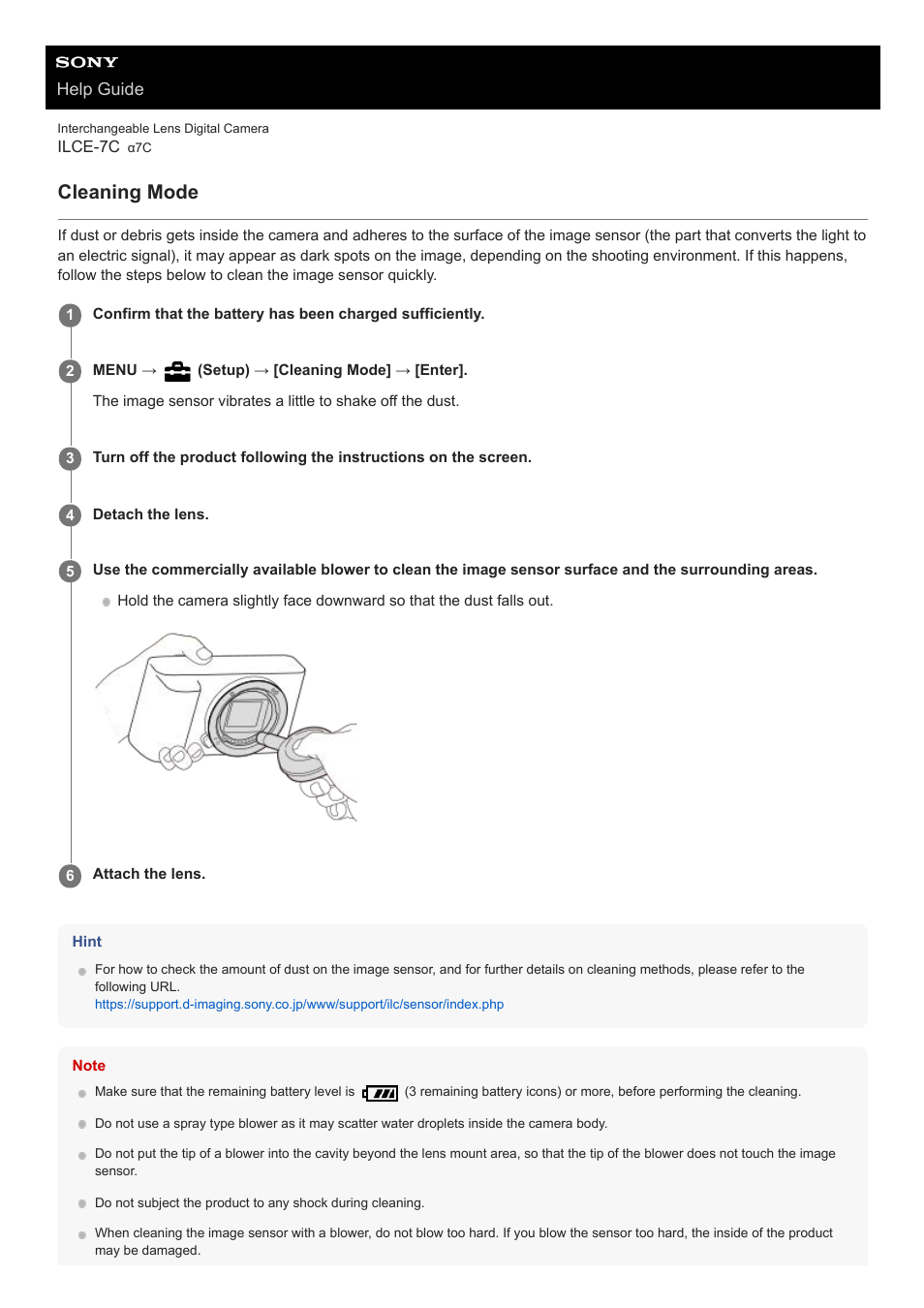 Cleaning mode | Sony UWP-D27 2-Person Camera-Mount Wireless Omni Lavalier Microphone System (UC90: 941 to 960 MHz) User Manual | Page 589 / 661