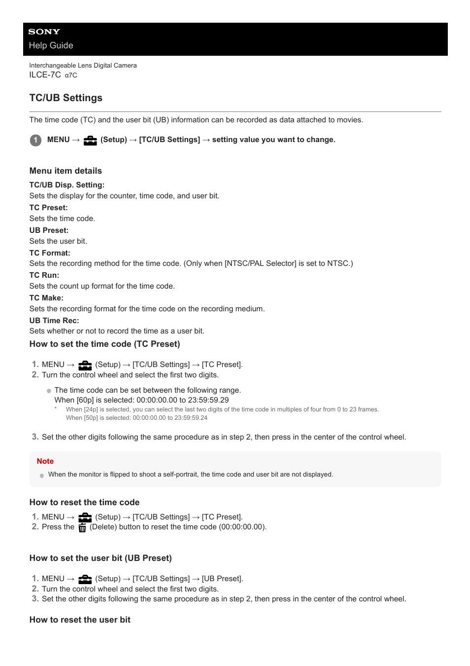 Tc/ub settings | Sony UWP-D27 2-Person Camera-Mount Wireless Omni Lavalier Microphone System (UC90: 941 to 960 MHz) User Manual | Page 595 / 661