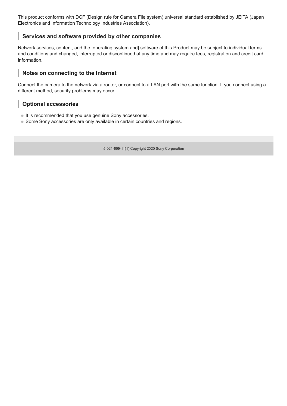 Sony UWP-D27 2-Person Camera-Mount Wireless Omni Lavalier Microphone System (UC90: 941 to 960 MHz) User Manual | Page 632 / 661