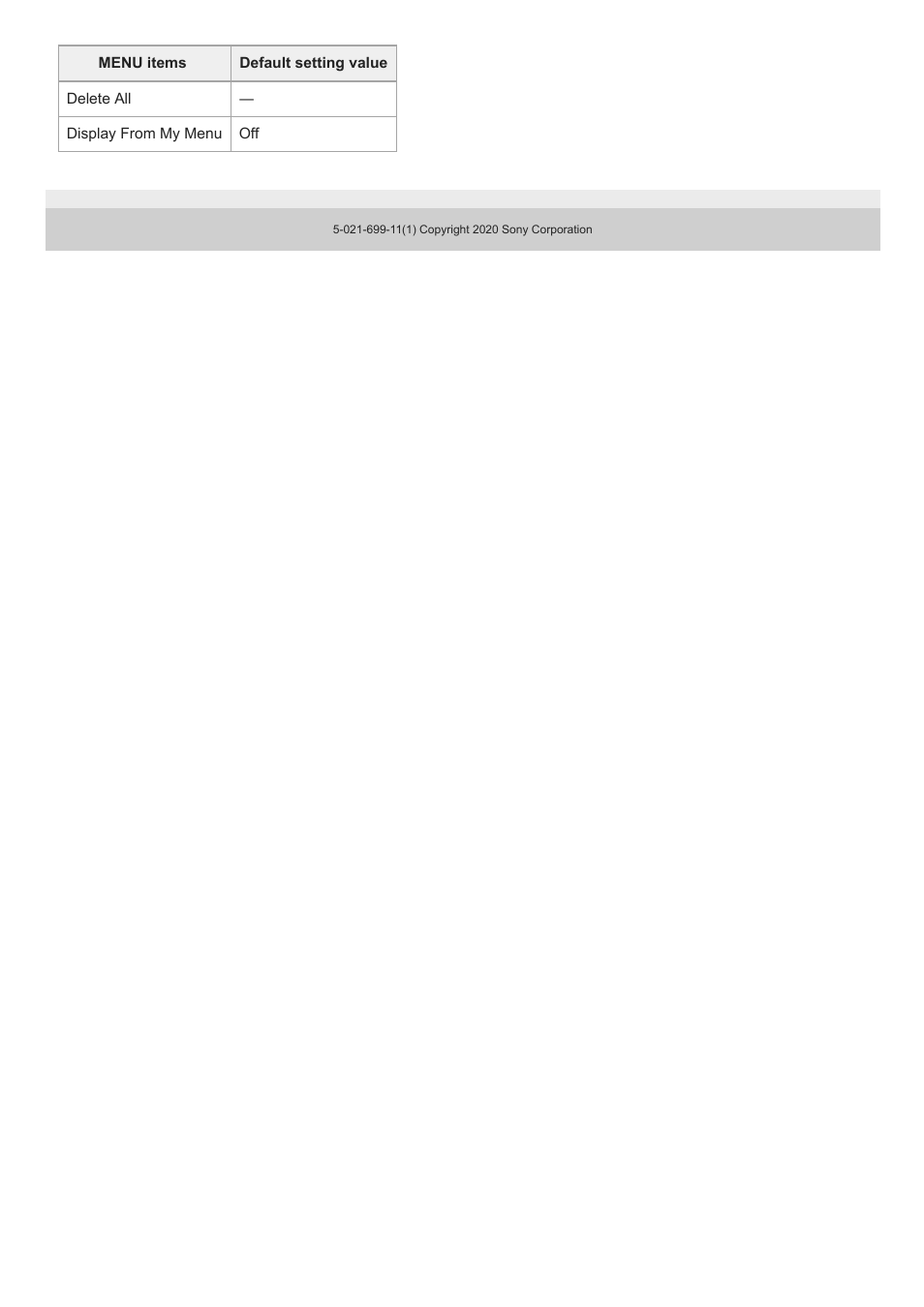 Sony UWP-D27 2-Person Camera-Mount Wireless Omni Lavalier Microphone System (UC90: 941 to 960 MHz) User Manual | Page 656 / 661