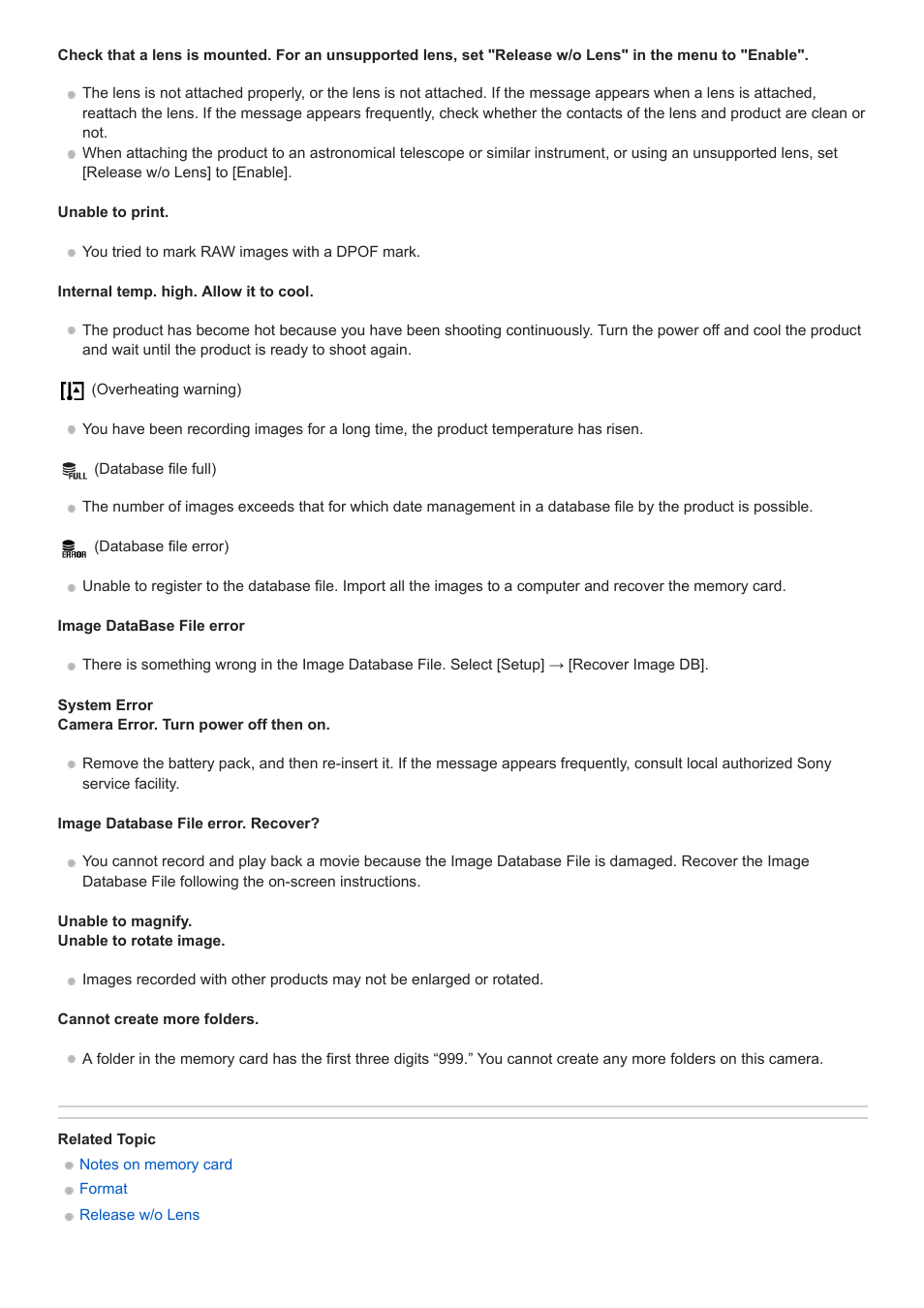 Sony UWP-D27 2-Person Camera-Mount Wireless Omni Lavalier Microphone System (UC90: 941 to 960 MHz) User Manual | Page 659 / 661