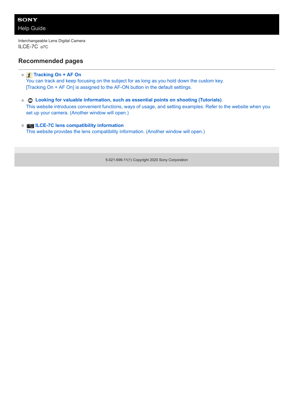 Recommended pages | Sony UWP-D27 2-Person Camera-Mount Wireless Omni Lavalier Microphone System (UC90: 941 to 960 MHz) User Manual | Page 661 / 661