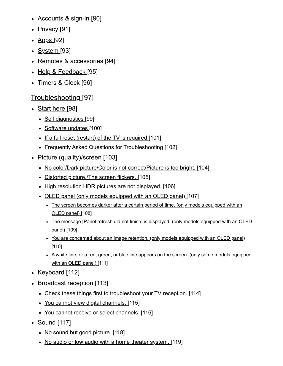 Troubleshooting [97 | Sony NPA-MQZ1K Multi Battery Adapter Kit User Manual | Page 4 / 147