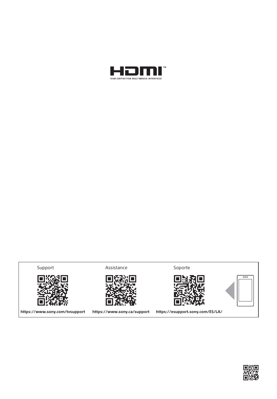 Sony BDP-BX370 Network Blu-ray Disc Player User Manual | Page 44 / 44