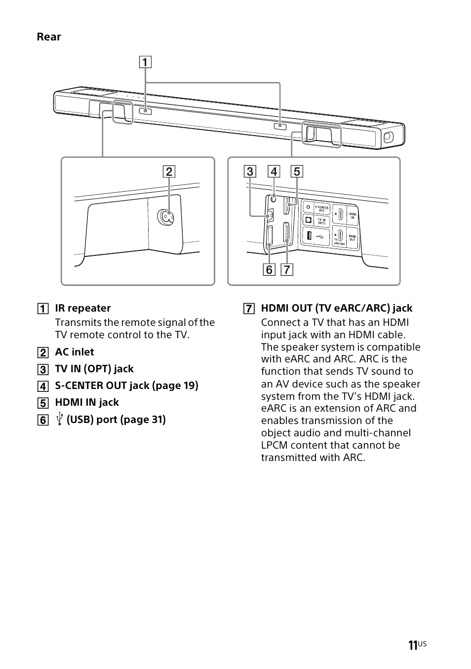 Sony UBP-X700M HDR 4K UHD Network Blu-ray Disc Player User Manual | Page 11 / 226