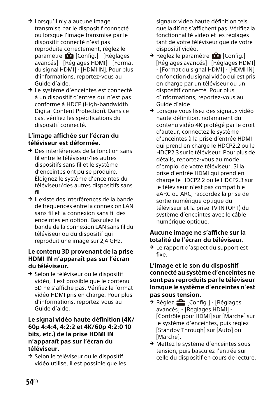 Sony UBP-X700M HDR 4K UHD Network Blu-ray Disc Player User Manual | Page 124 / 226