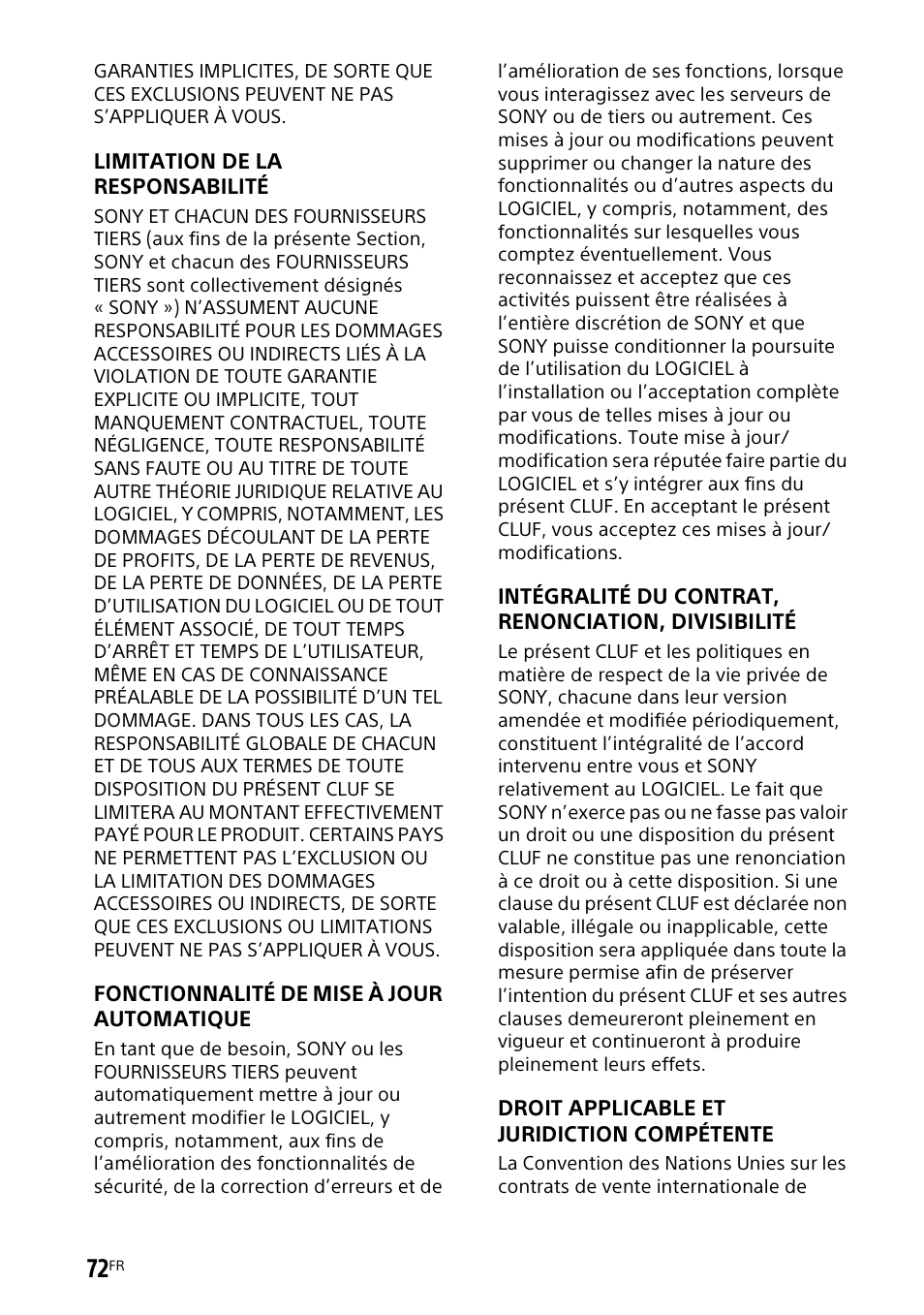 Sony UBP-X700M HDR 4K UHD Network Blu-ray Disc Player User Manual | Page 142 / 226