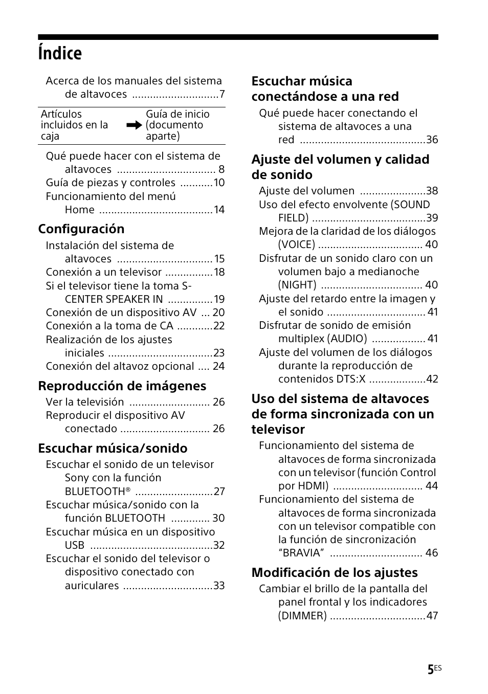 Índice | Sony UBP-X700M HDR 4K UHD Network Blu-ray Disc Player User Manual | Page 153 / 226