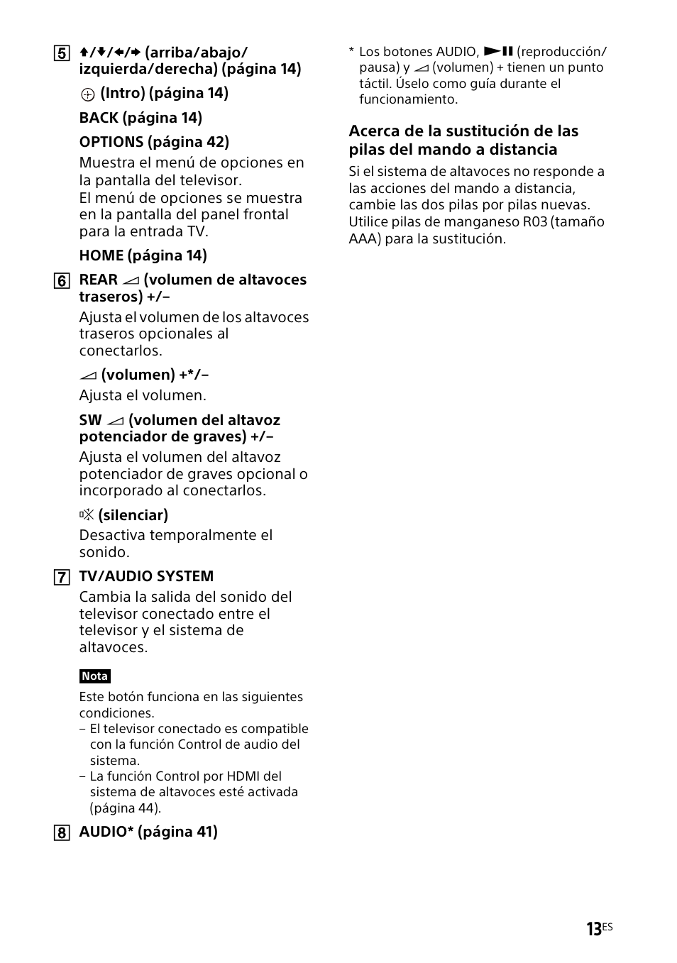 Sony UBP-X700M HDR 4K UHD Network Blu-ray Disc Player User Manual | Page 161 / 226