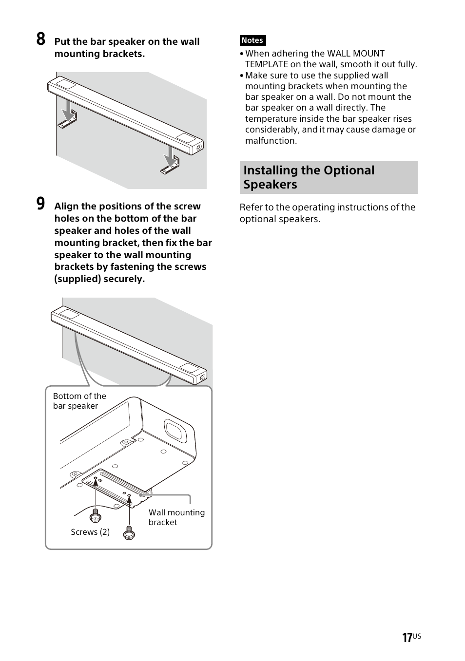 Sony UBP-X700M HDR 4K UHD Network Blu-ray Disc Player User Manual | Page 17 / 226