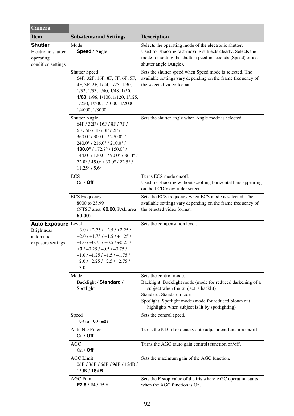 Sony XDCA-FX9 Extension Unit for PXW-FX9 Camera User Manual | Page 92 / 154