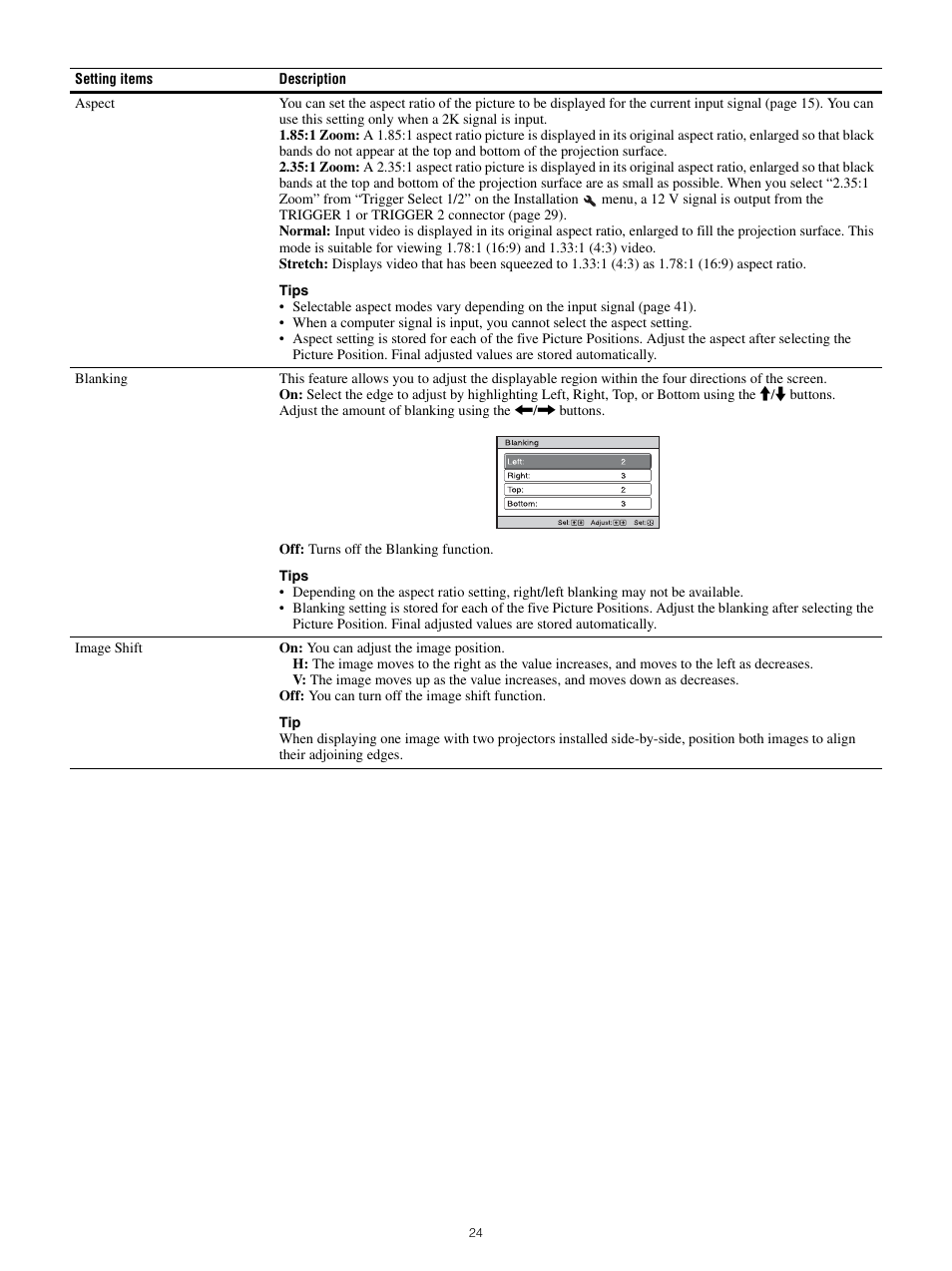 Sony All-in-One PXW-Z280 Camera Transport Kit with Accessories User Manual | Page 24 / 49