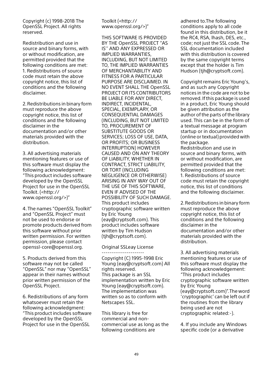 Sony ZRD-B12A Micro LED Video Wall Modular Display User Manual | Page 49 / 65