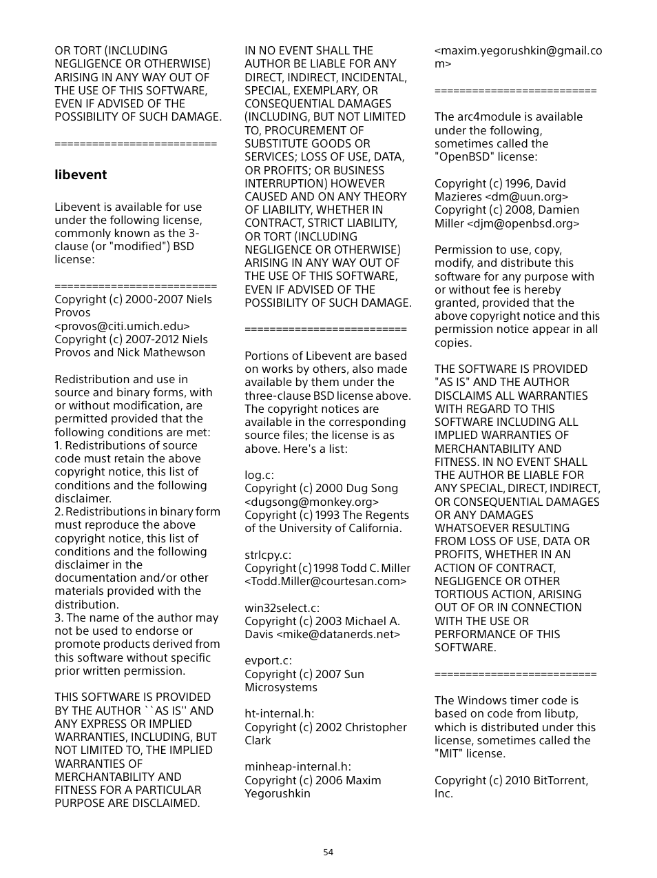 Sony ZRD-B12A Micro LED Video Wall Modular Display User Manual | Page 54 / 65