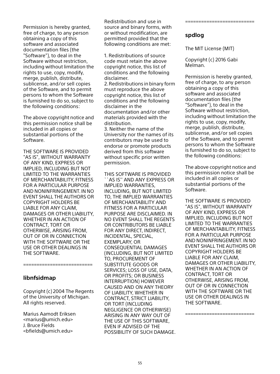 Sony ZRD-B12A Micro LED Video Wall Modular Display User Manual | Page 55 / 65