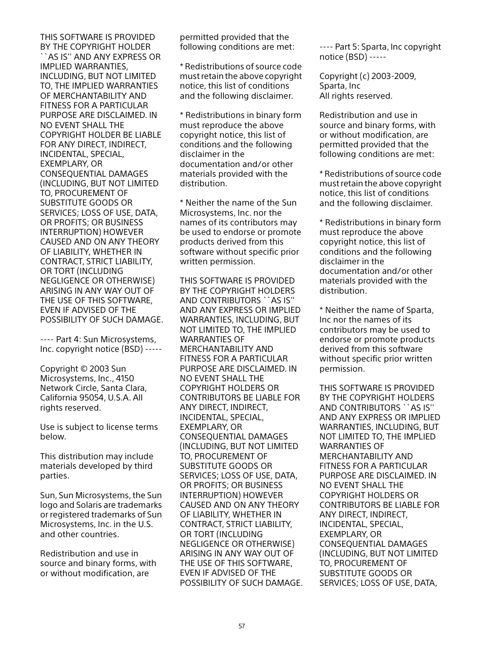 Sony ZRD-B12A Micro LED Video Wall Modular Display User Manual | Page 57 / 65