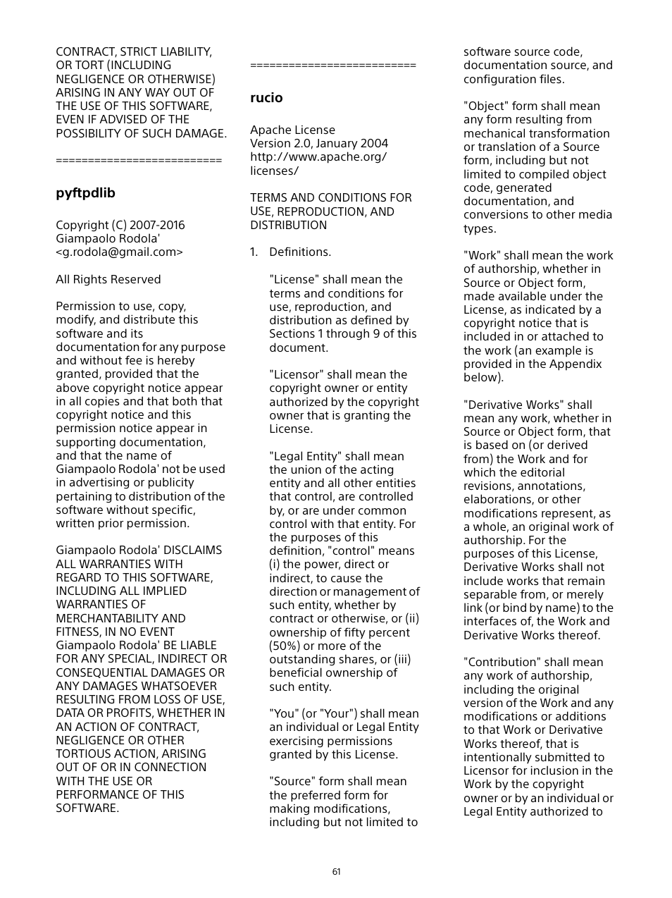 Sony ZRD-B12A Micro LED Video Wall Modular Display User Manual | Page 61 / 65
