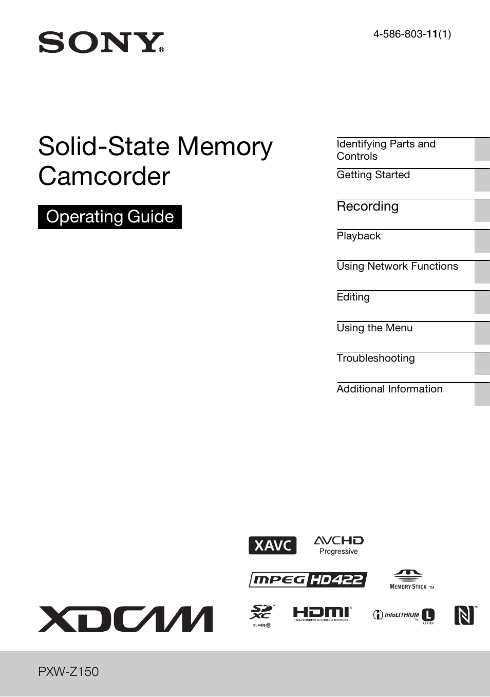 Sony BRAVIA FW-98BZ50L 98" UHD 4K HDR Commercial Monitor User Manual | 152 pages