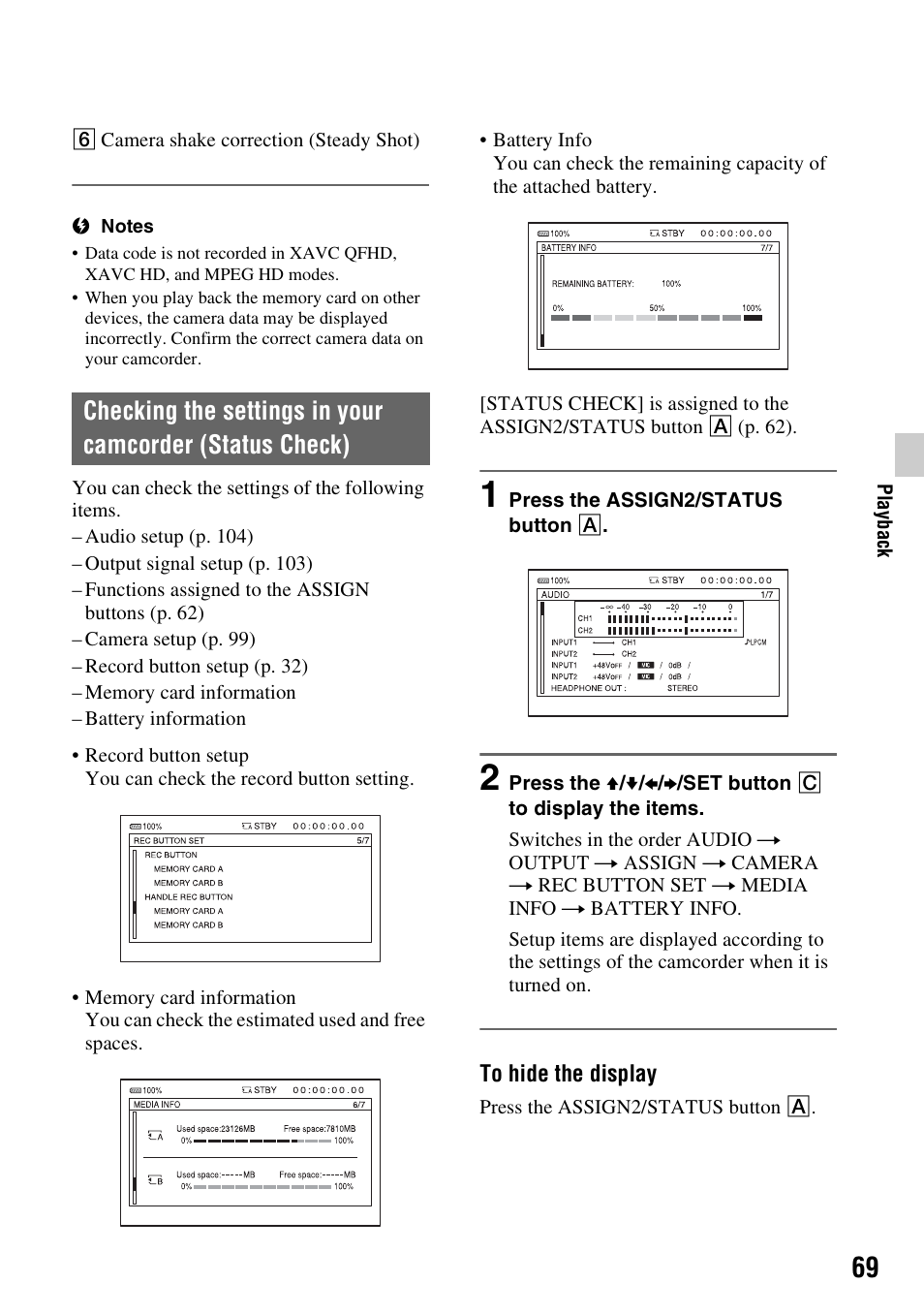 K (p. 69), Eck (p. 69) | Sony BRAVIA FW-98BZ50L 98" UHD 4K HDR Commercial Monitor User Manual | Page 69 / 152