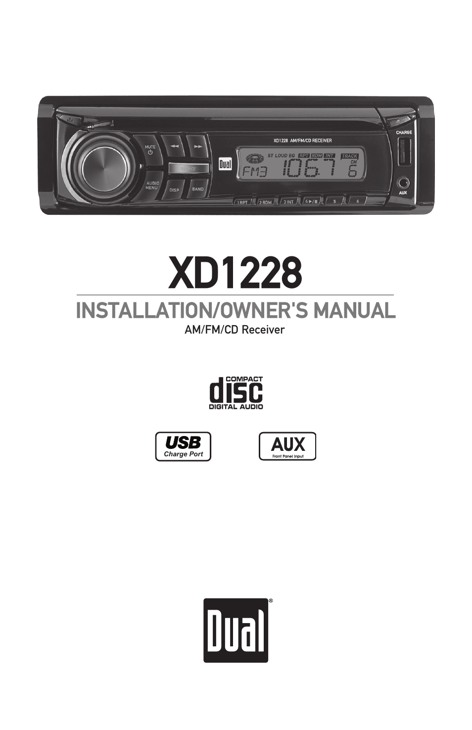 Dual XD1228 User Manual | 12 pages