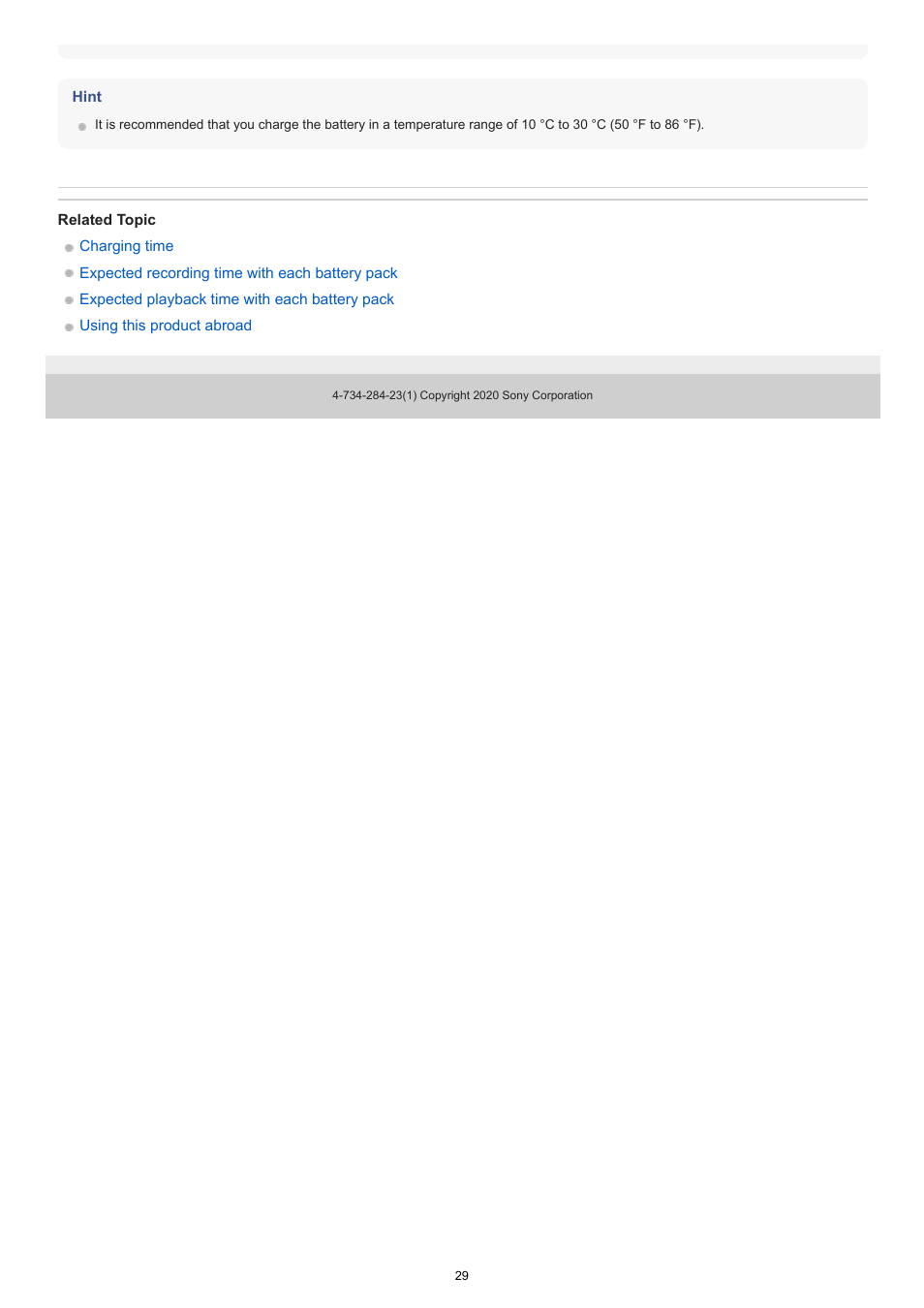 Sony BRAVIA BZ40J 100" Class 4K UHD HDR Commercial Monitor User Manual | Page 29 / 353