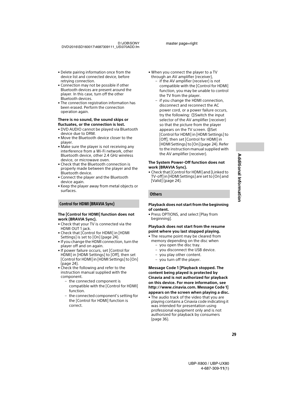 Sony Cyber-shot DSC-RX1R II Digital Camera User Manual | Page 29 / 44