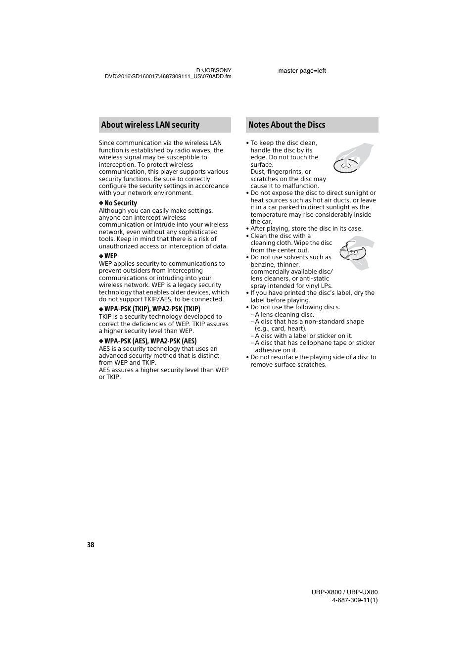 Sony Cyber-shot DSC-RX1R II Digital Camera User Manual | Page 38 / 44