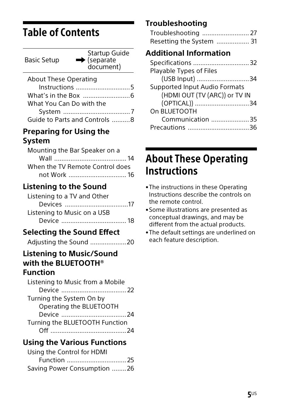 Sony a7R V Mirrorless Camera User Manual | Page 5 / 37