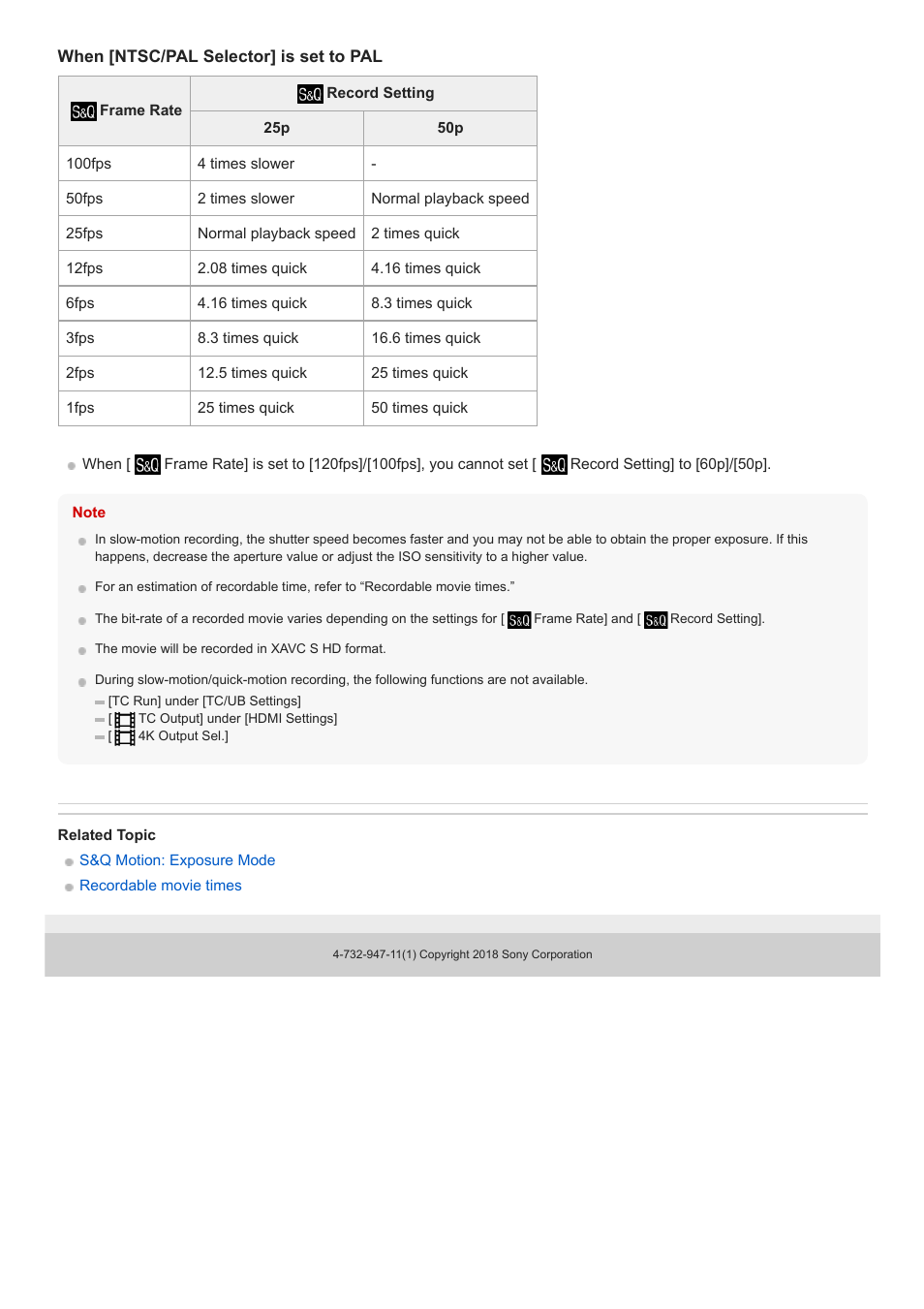 Sony a7C Mirrorless Camera (Black) User Manual | Page 224 / 642