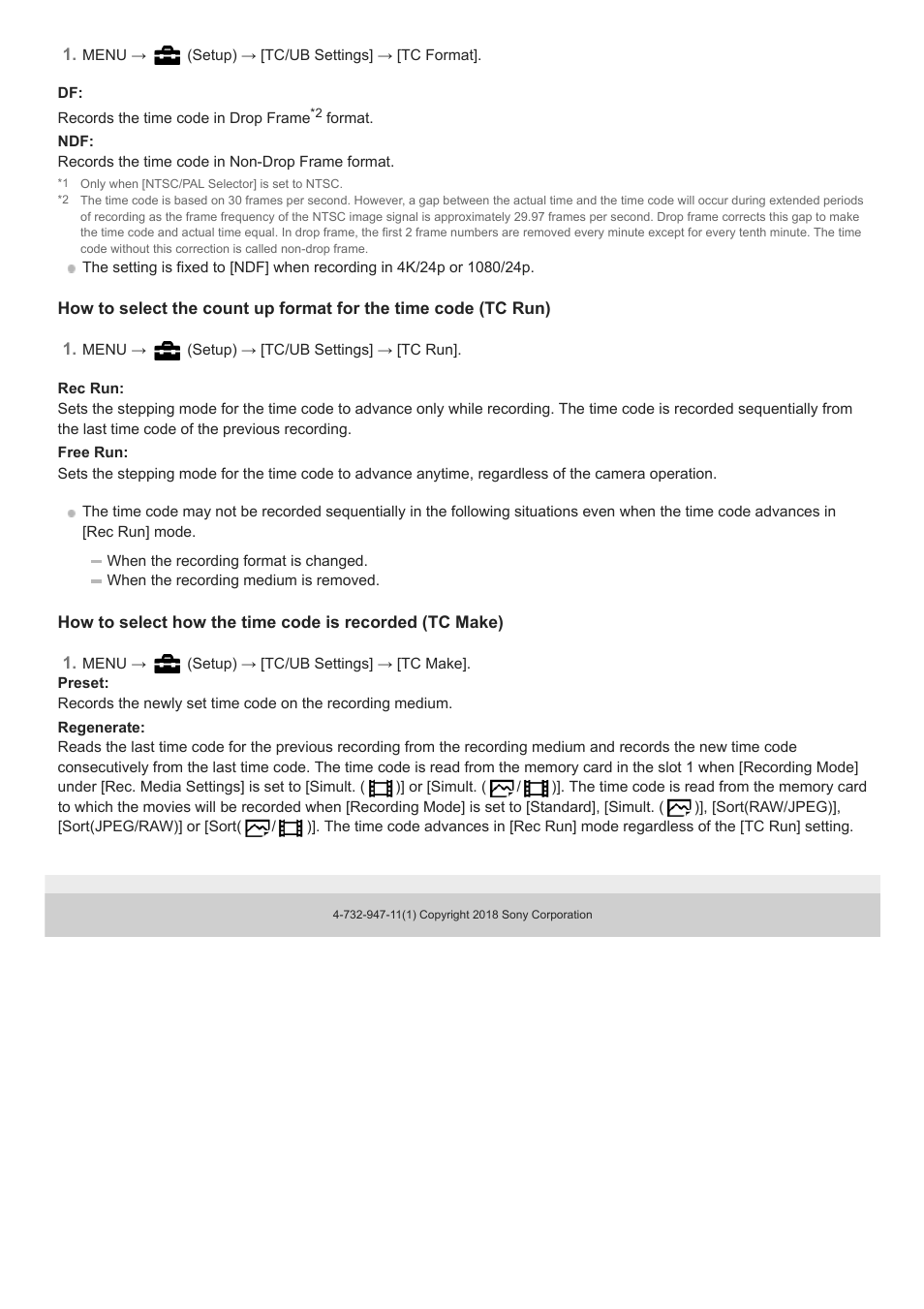 Sony a7C Mirrorless Camera (Black) User Manual | Page 240 / 642