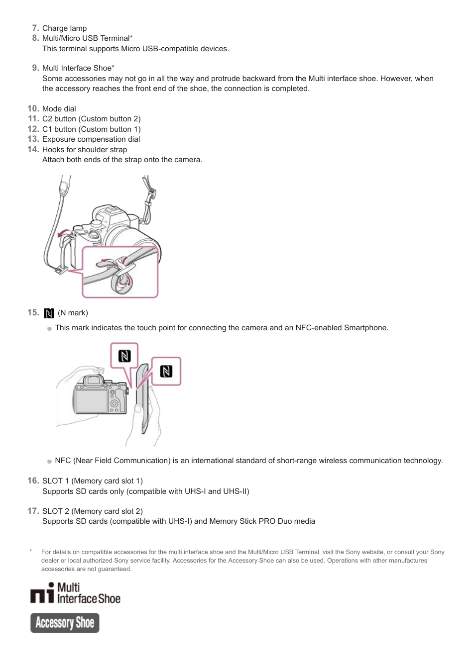 Sony a7C Mirrorless Camera (Black) User Manual | Page 25 / 642