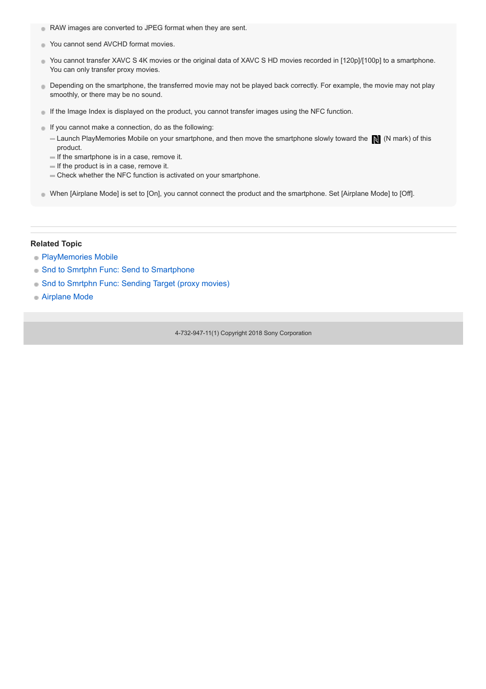 Sony a7C Mirrorless Camera (Black) User Manual | Page 350 / 642