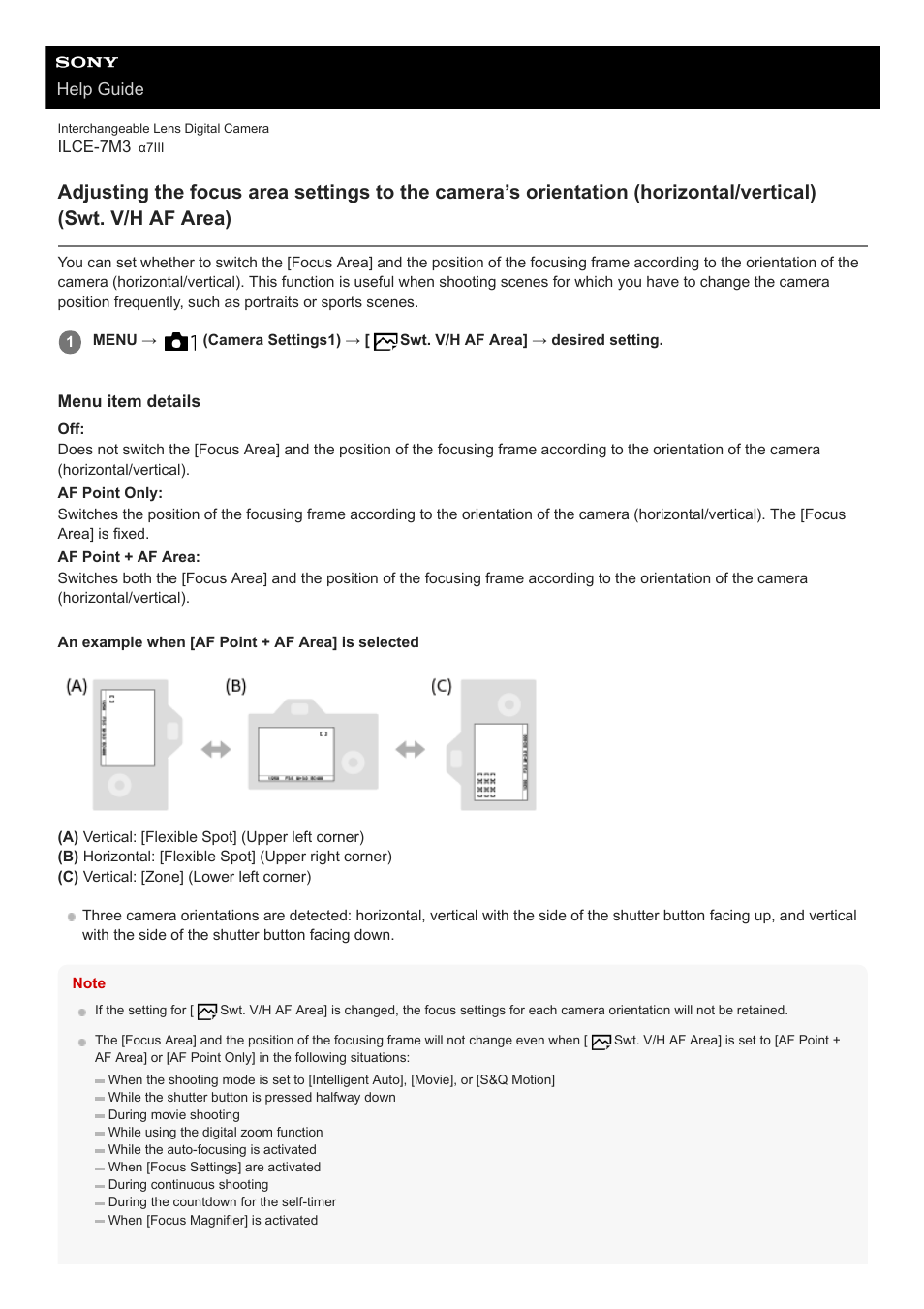 Sony a7C Mirrorless Camera (Black) User Manual | Page 409 / 642