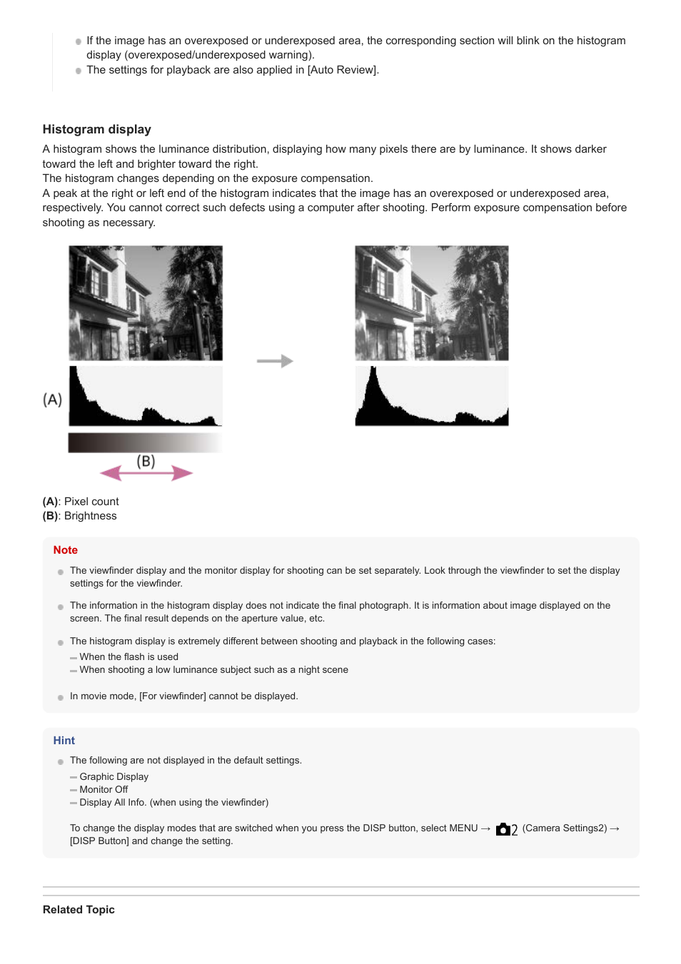 Sony a7C Mirrorless Camera (Black) User Manual | Page 44 / 642