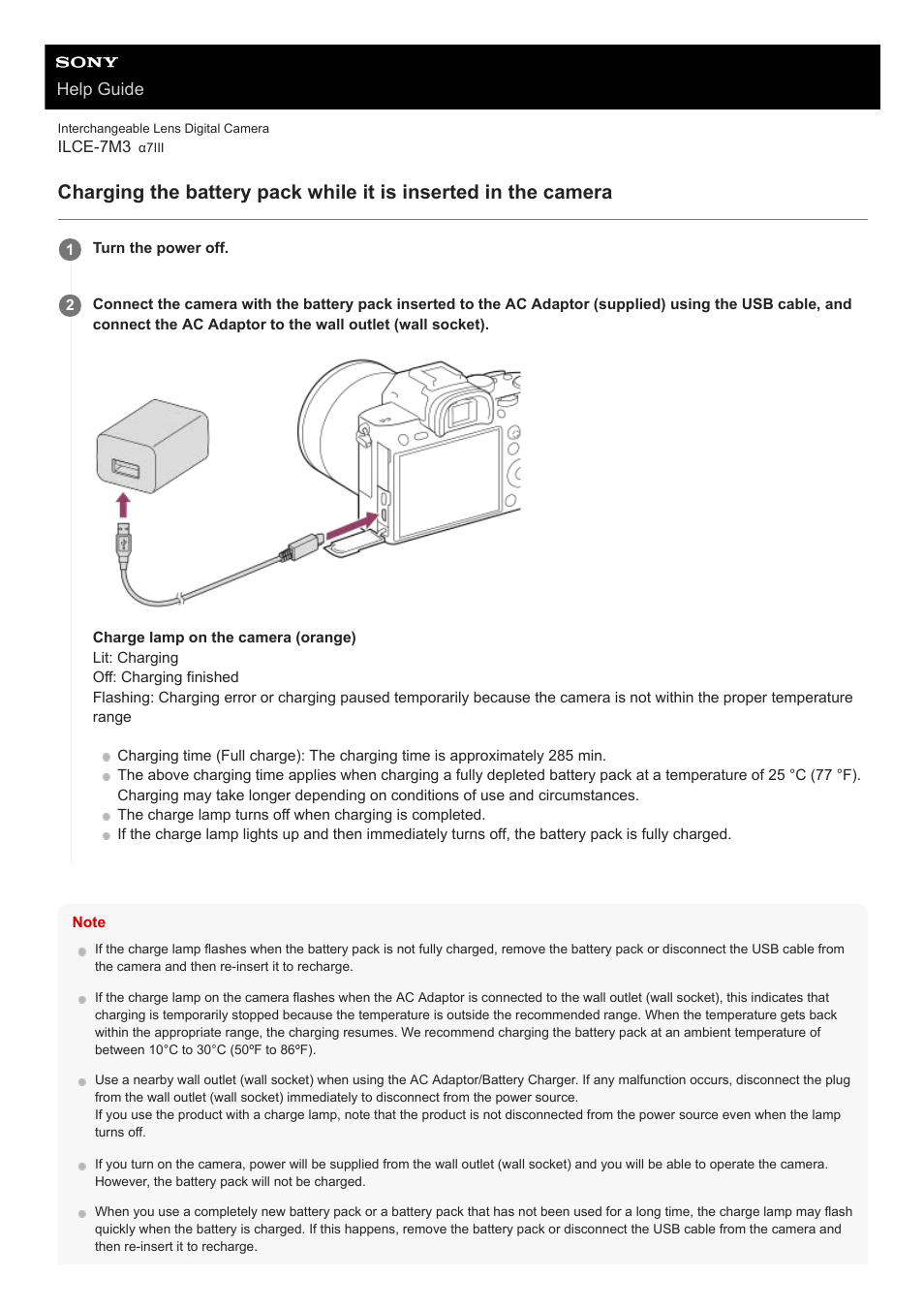 Sony a7C Mirrorless Camera (Black) User Manual | Page 51 / 642