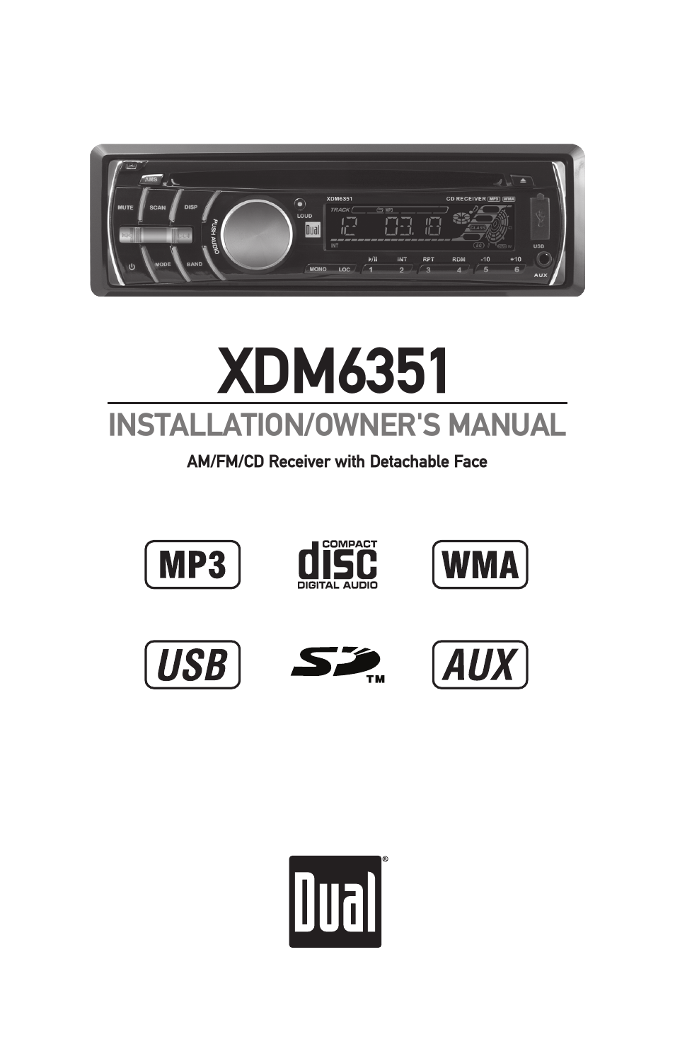 Dual XDM6351 User Manual | 24 pages